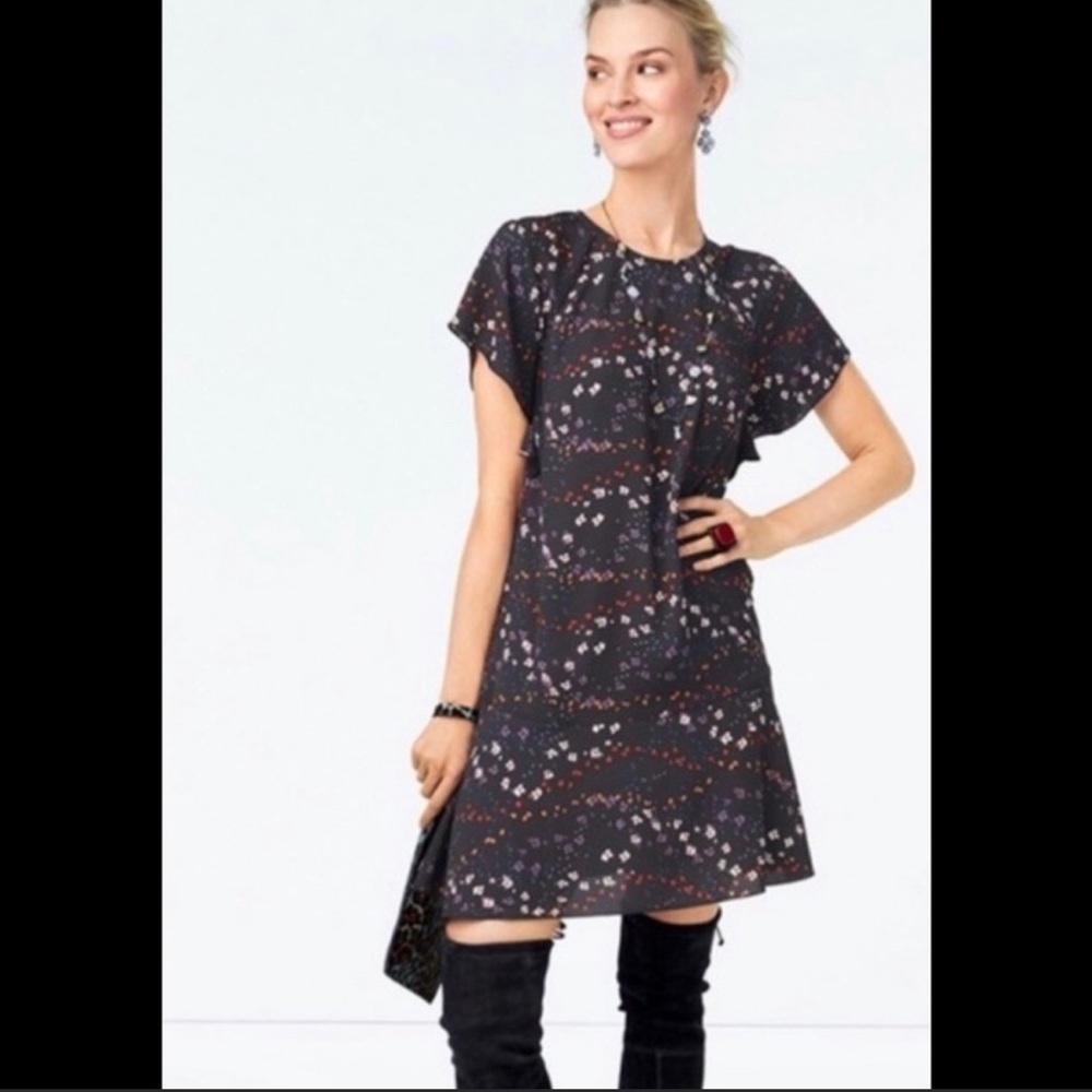 CAbi style 3828 Muse floral dress size M